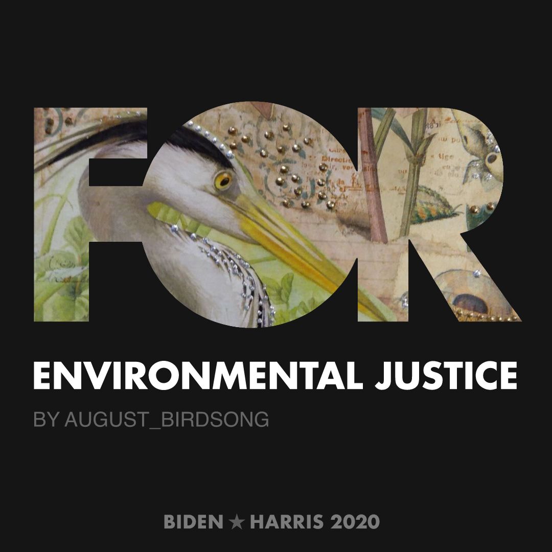 CreativesForBiden.org - Environmental Justice artwork by August_Birdsong