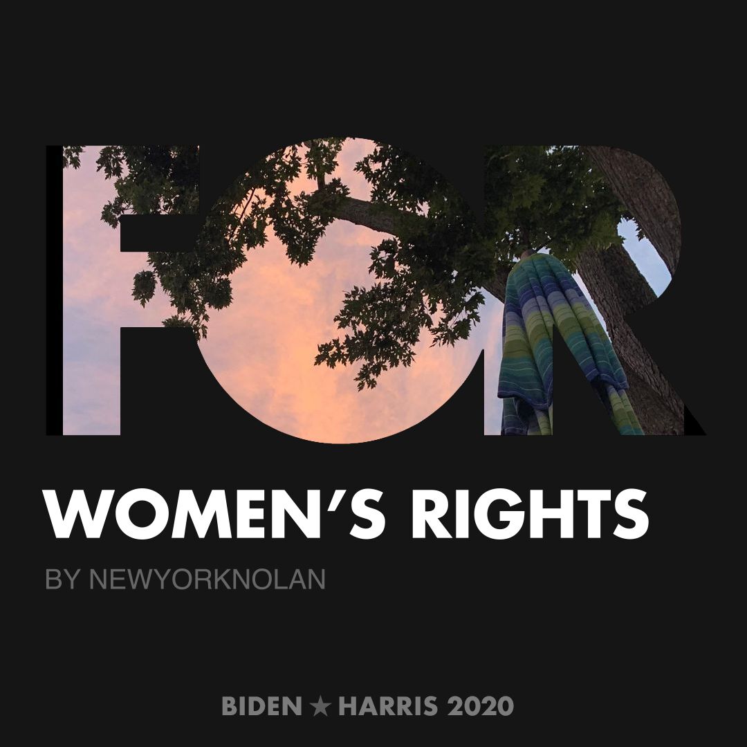 CreativesForBiden.org - Women’s Rights artwork by NewYorkNolan