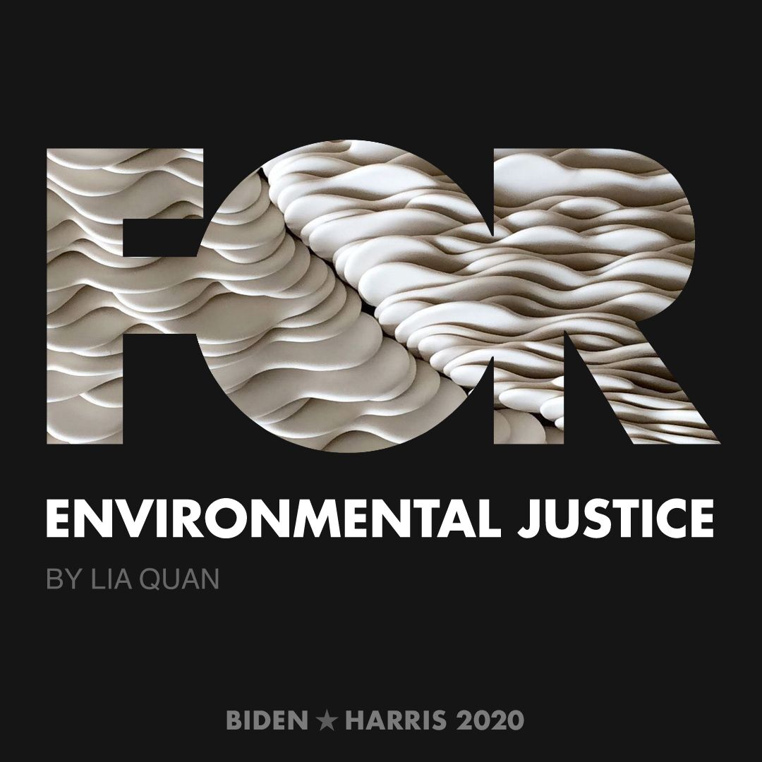 CreativesForBiden.org - Environmental Justice artwork by Lia Quan